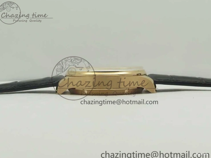 MIROTIME 0422 Thermal Portuguese Real PR Real Annual Calendar IW503501 RG ZF 1:1 Best Edition White Dial on Black Leather Strap A 7150